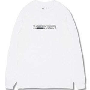 Fragment Pokemon Project Longsleeve Hypefest 2018 1800203 White Mens US Medium